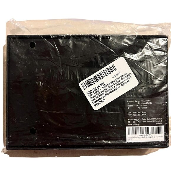Cobo Keystone Tablet - Steel Bitcoin Crypto Cold Storage Seed Backup - Picture 3 of 3